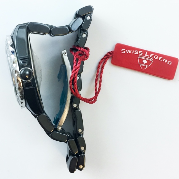 NWT • Swiss Legend • Karamica Watch with Diamonds - Picture 6 of 8